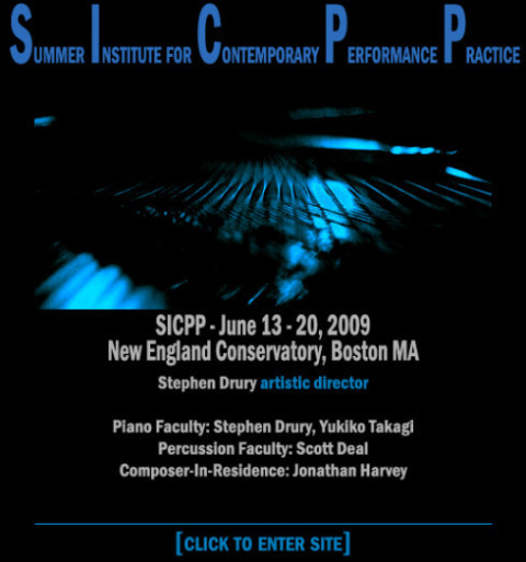 LOGOS at the Summer Institute for Contemporary Performance Practice – New England Conservatory